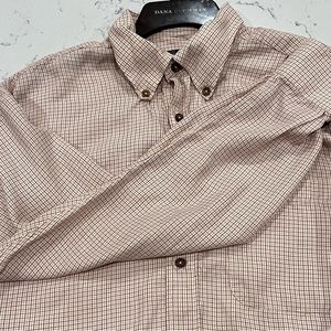 Hart Schaffner‎ Marx Men’s Button Up Shirt Size XL